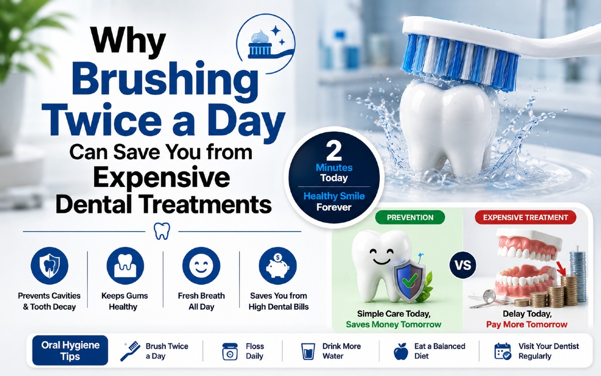 Why Brushing Twice a Day Can Save You from Expensive Dental Treatments