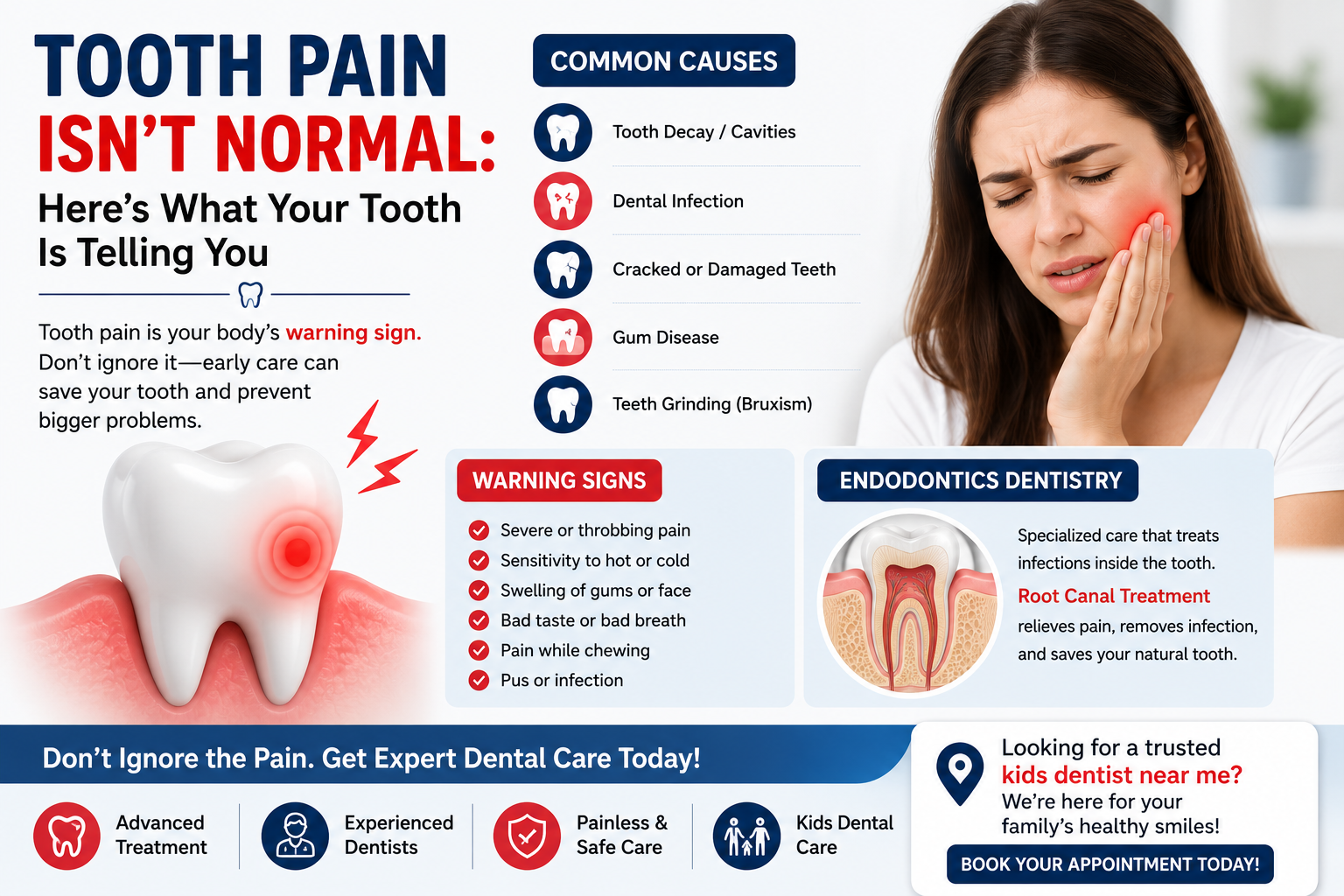 Tooth Pain Isn’t Normal: Here’s What Your Tooth Is Telling You